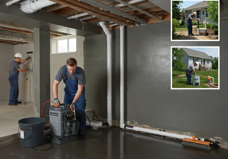 Basement Waterproofing and Flood Prevention process in Fairview, TN